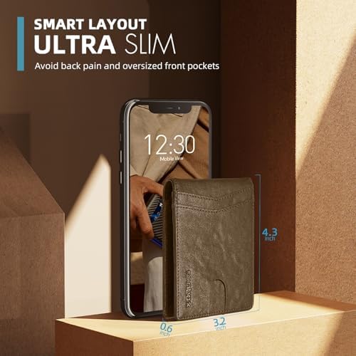 RUNBOX Wallet for Men -Slim Rfid Leather Mens Bifold Novelty Wallets 2 ID Window With Gift Box Men's Accessories - Image 3
