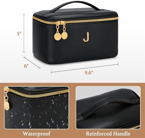 Personalized Makeup Bag Gifts for Women Travel Cosmetic Case - Image 7