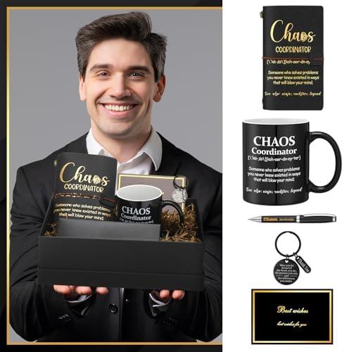 Shellwei 6 Pcs Chaos Coordinator Gifts Thank You Gifts for Men - Image 5