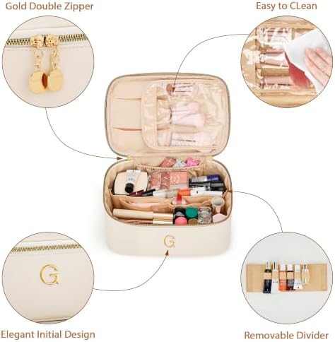 Personalized Makeup Bag Gifts for Women Travel Cosmetic Case - Image 5
