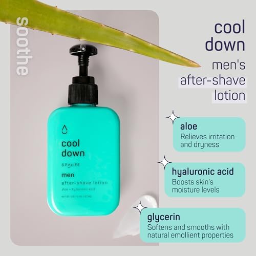SpaLife Mens Body Wash Gift Set w/ Body Wash, Shave Gel, After-Shave Gel, Shampoo | Mens Skin Care Gift Set | Skincare Gifts for Men | Gifts for Men | Men's Skincare | 4-Piece - Image 6