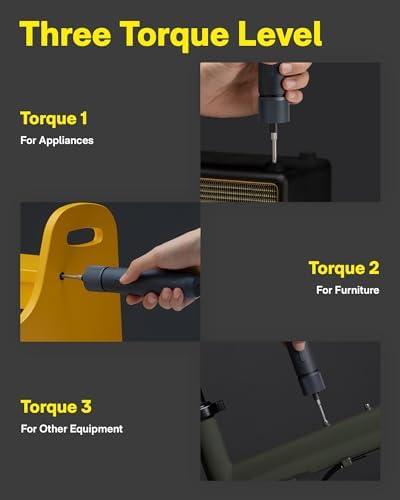 HOTO 25-Piece Upgraded Electric Screwdriver Kit, Cordless Screwdriver - Image 3
