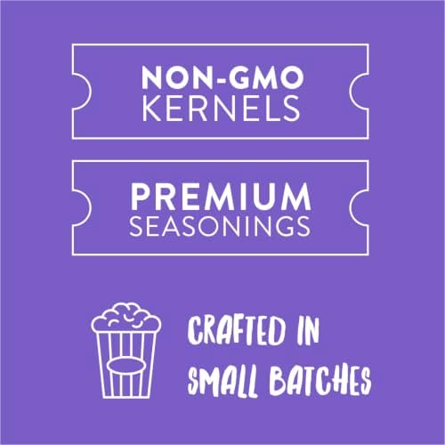 Urban Accents Movie Night Sweet Shoppe Small-Batch Popcorn Gift Set – Includes 3 Gourmet non-GMO Popcorn Kernel Varieties & 5 Flavorful Seasonings – Perfect Snack Gift Box for Parties, Holidays, or Movie Lovers - Image 4