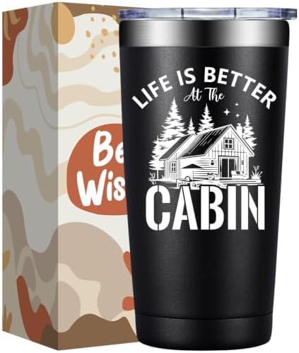 BIRGILT Cabin Gifts for Cabin Owner Men Women - 20oz Tumbler by BIRGILT