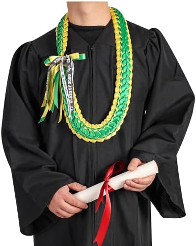 TFTAFAN Graduation Leis and Graduation Honor Cords Class of 2026 Graduation Ribbon Lei Graduation Necklace Braided Necklaces gift for Student Gifts Party Supplies - Image 5