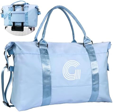 Kid Gifts,Travel Essentials, Initial Travel Duffel Bag, Gym Bag by Vogewood