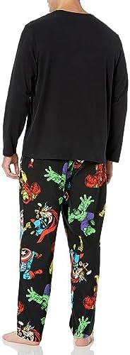Amazon Essentials Disney | Marvel | Star Wars Men's Soft & Comfortable Flannel Pajama Sleep Sets - Image 6