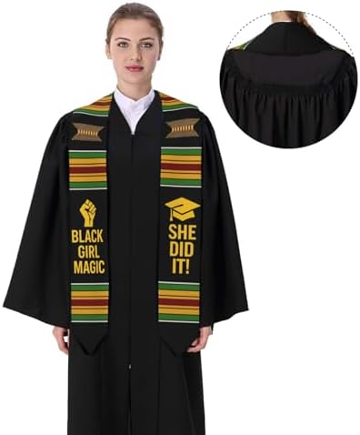 Class of 2026 Graduation Stole,Cute Elegant Honor Sash for Graduation 2026 Unisex Adult Graduates - Image 2
