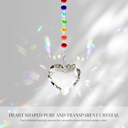 Hegelda Engagement Gifts for Couples Crystal Suncatcher Ornaments - Image 3