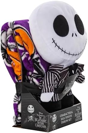 Northwest Nightmare Before Christmas Silk Touch with Hugger, Jack Smackdown, 50 x 40 inches - Image 4