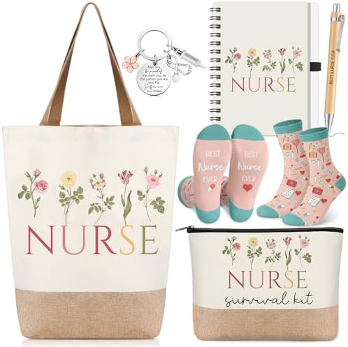 Sadnyy 6 Pcs Nurse Gift Sets for Women, Unique Nurse Gift Set by Sadnyy