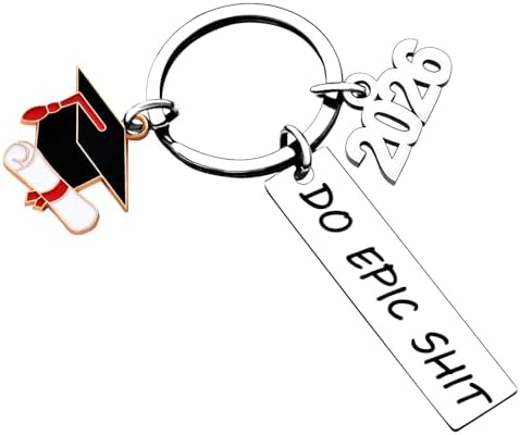 Class Of 2026 Graduation Gifts for Her Him Best Graduate Keychain Seniors Masters Nurses College Highschool Grad Presents by Coolvy