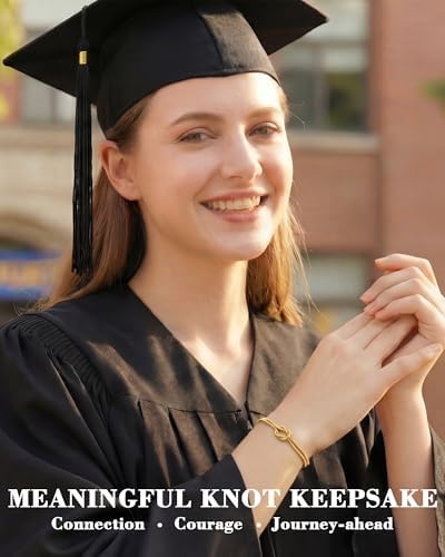Tarsus Graduation Gift for Her, Knot Bracelet Graduation Keepsake for Girls - Image 2