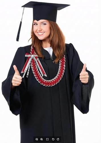 TFTAFAN Graduation Leis and Graduation Honor Cords Class of 2026 Graduation Ribbon Lei Graduation Necklace Braided Necklaces gift for Student Gifts Party Supplies - Image 5