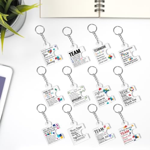 Team Appreciation Gifts Bulk for Coworkers Employee Staff Keychains - Image 6