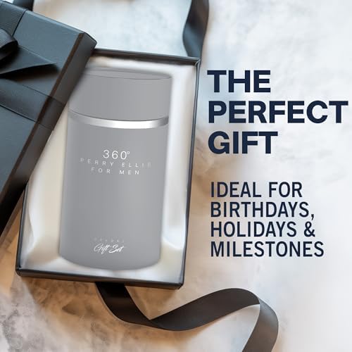 Perry Ellis 360° for Men 3-Piece Gift Set, EDT, Mini EDT & Shower Gel - Image 5