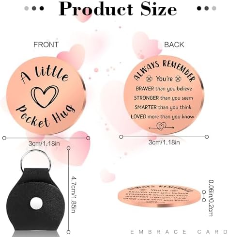 STARKET Easter Basket Stuffers For Teen Graduation Gifts For Women Men Pocket Hug Token 2026 Motivation Birthday Retirement - Image 3