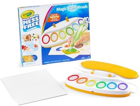 Crayola Color Wonder Magic Light Brush, Mess Free Painting for Kids, Age 3+ - Image 3