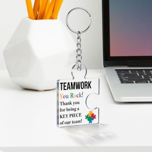 Team Appreciation Gifts Bulk for Coworkers Employee Staff Keychains - Image 3