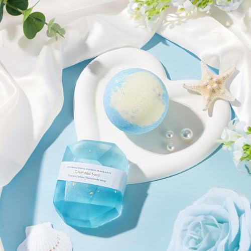 Birthday Gifts for Women, Relaxing Spa Gift Baskets for Women, Ocean Scented Self Care Gifts, Mothers Day Bath and Body Inspirational Gift Set for Mom Her Wife Best Friends Sister Girlfriend Coworker - Image 5