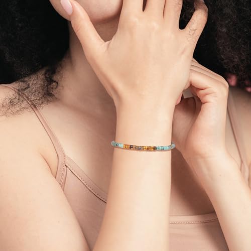 JoycuFF Morse Code Bracelets Christmas Birthday Gifts for Women Her - Image 2
