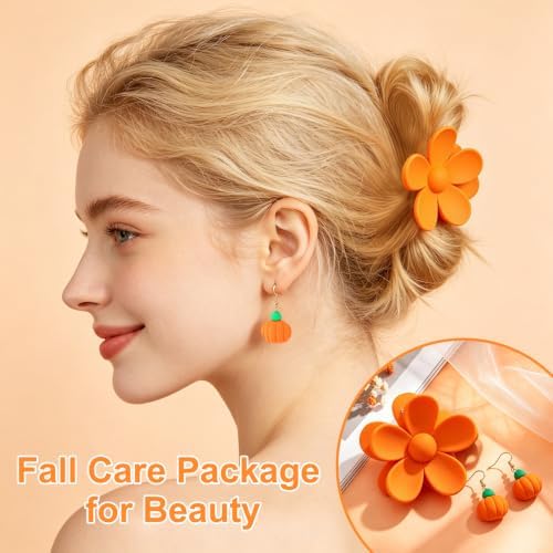Fall Gifts Baskets for Women, Pumpkin Themed Get Well Package for Her - Image 5