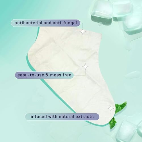 SpaLife Men's Cooling Mint Hand Moisturizing Gloves for Working Hands | Revitalizing & Hydrating Hand Mask for Softening Dry, Cracked Skin | One Size Fits Most | 6 Pairs - Image 6