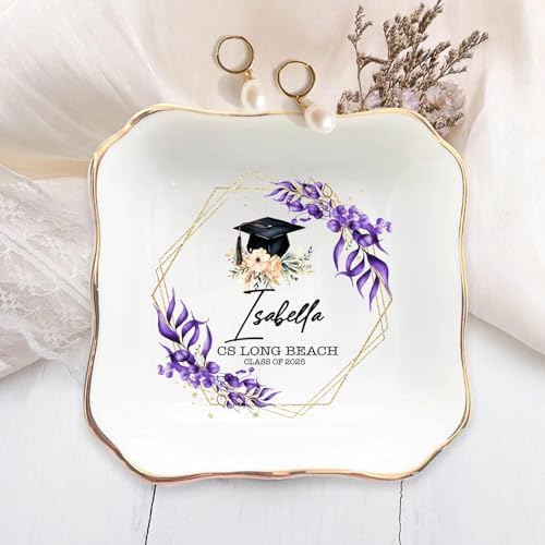 Sweetee Personalized Jewelry dish graduation gifts for her 2025, college graduation gifts, graduation gifts for her 2025 02 - Image 6