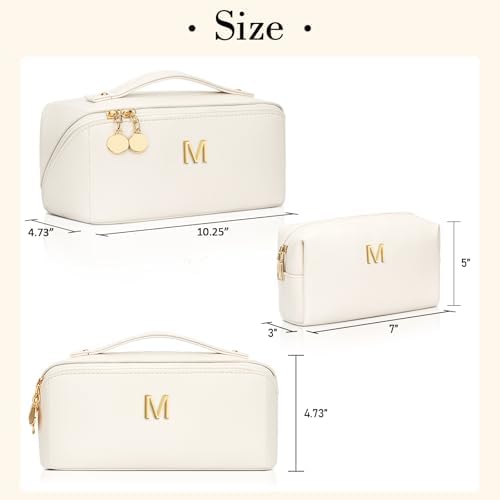 Initial Makeup Bag Personalized Gift for Women Teen Girls - Image 6