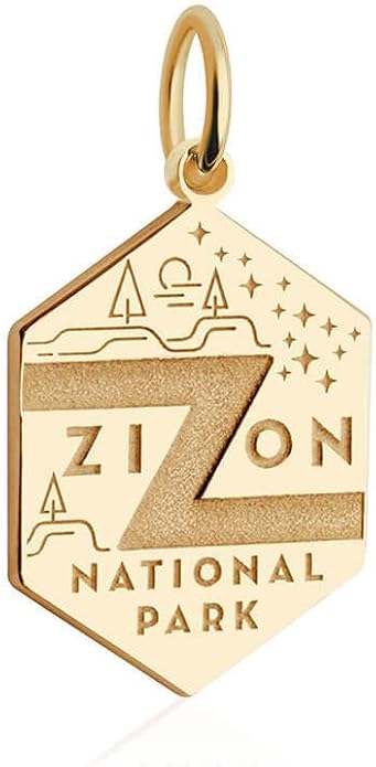 Jet Set Candy National Park Souvenir Travel Charms Gold Vermeil