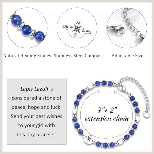 2026 Graduation Gifts for Women Her, Compass Bracelet for Girls Women - Image 5