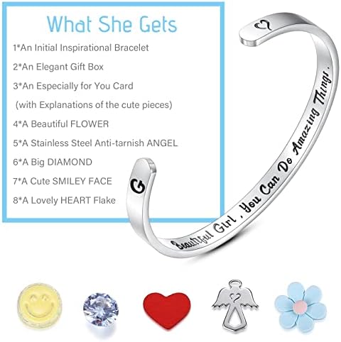 SAM & LORI Personal Bracelets for Teen Girls/Women - Meaningful Jewelry Gifts (Various Designs) for Best Friend/Daughter/Granddaughter/Niece/Sister/Mom/Aunt - Image 6