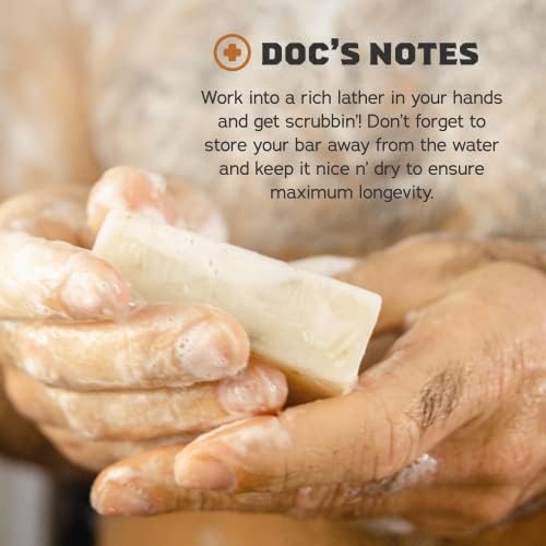Dr. Squatch Natural Men’s Bar Soap, Body Soap Bar (5oz, 5-Pack) - Image 4