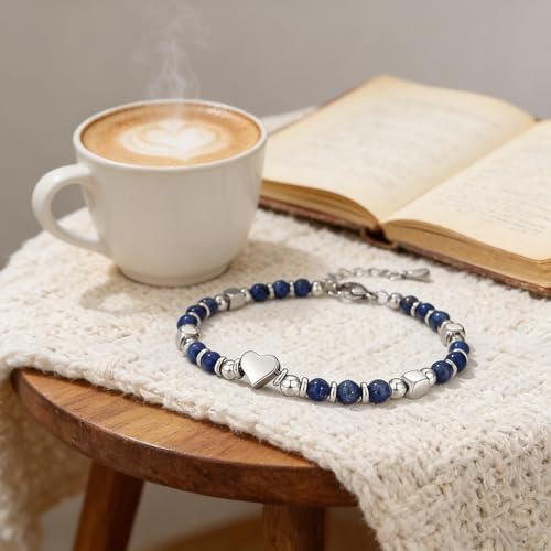 Graduation Gifts， Class of 2026 Natural Gemstone Graduation Bracelet for Her - Gift for Middle School, High School & College Women Graduates - Image 3