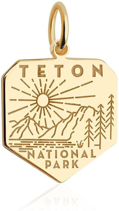 Jet Set Candy National Park Souvenir Travel Charms Gold Vermeil
