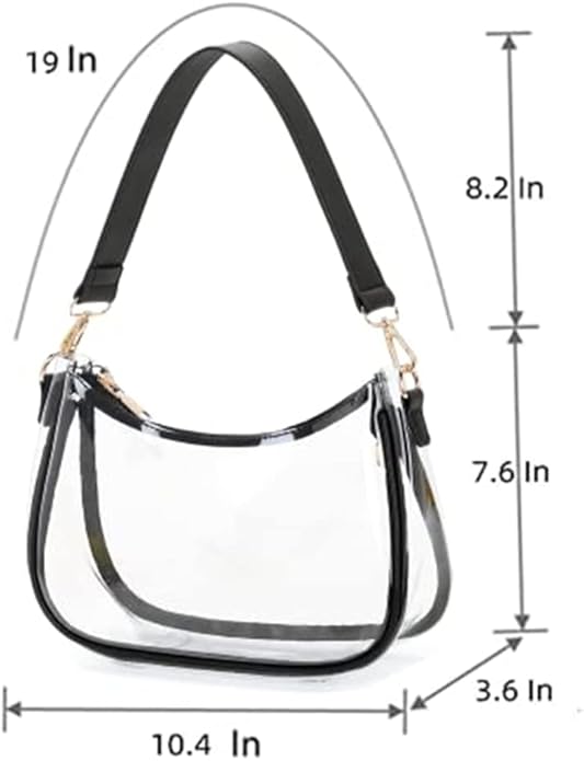Shoulder Bags for Women, Cute Hobo Tote Handbag Mini Clutch Purse with Zipper Closure