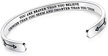 SAM & LORI Personal Bracelets for Teens/Women-Inspirational Jewelry Gifts (Various Designs) for Daughter/Sister/Mom/Friends-Adjustable Bracelet in a Pretty Gift Box by SAMLORI