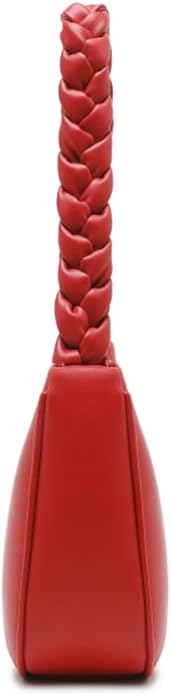 Shoulder Bags for Women, Cute Hobo Tote Handbag Mini Clutch Purse with Zipper Closure