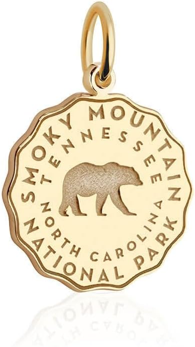 Jet Set Candy National Park Souvenir Travel Charms Gold Vermeil