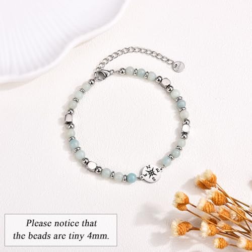 2026 Graduation Gifts for Women Her, Compass Bracelet for Girls Women - Image 2