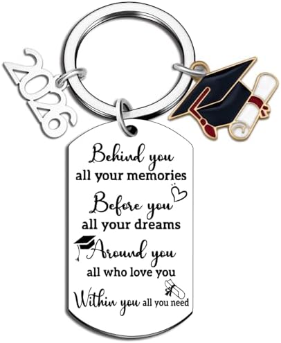Aisity 2026 Graduation Gifts for Class Of 2026 Graduation Keychain by Aisity