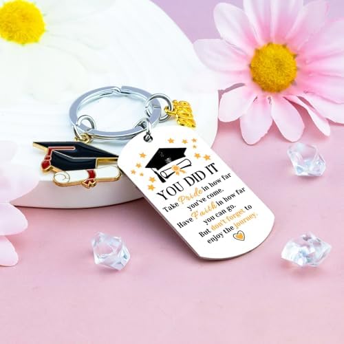 Graduation Gift for Her Him Class of 2026 Keychain Gifts for Graduates - Image 2