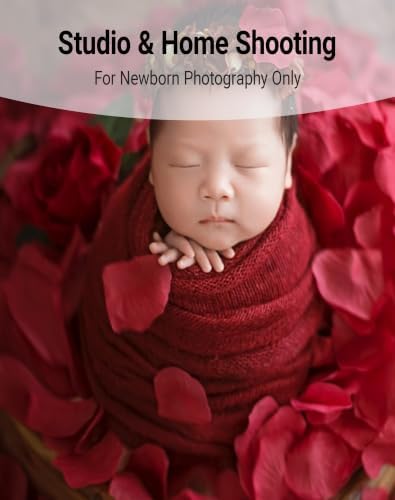 Zeroest Newborn Photography Wrap (Red) - Image 3