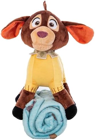 NORTHWEST Disney Wish Character Hugger Pillow & Silk Touch Throw Blanket Set, 40" x 50", Friend Frolic - Image 3