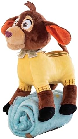 NORTHWEST Disney Wish Character Hugger Pillow & Silk Touch Throw Blanket Set, 40" x 50", Friend Frolic - Image 4