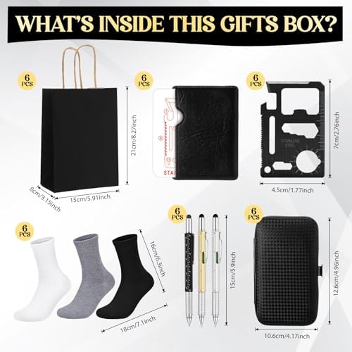 6 Sets Baby Shower Game Prizes for Men Winner,Black,White,Gray - Image 2