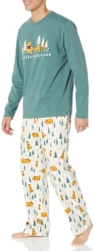Amazon Essentials Disney | Marvel | Star Wars Men's Soft & Comfortable Flannel Pajama Sleep Sets by AmazonEssentials