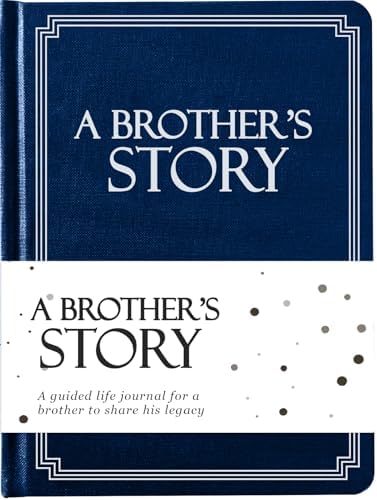 Brother's Life Story Journal (Hardcover): A Meaningful Keepsake for Brother to Share His Journey & Memories, Book Includes 250+ Prompt Questions, Sentimental Gift for Father's Day, Birthday, Christmas by CocoLan