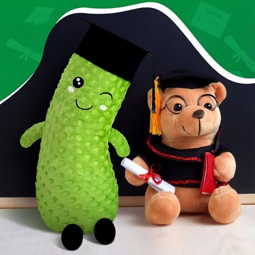Suzile 2026 Graduation Pickle Pillow Gift Class of 2026 Grad You are Kind Dill for Her Him Funny Plush Pickle Lover Gift from Parents Classmates Teacher for Student High School College - Image 6