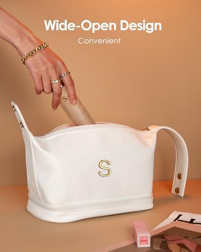 Personalized Friend Gifts, Initial Large Makeup Bag Teacher Gifts - Image 5